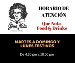 HORARIO DE ATENCI�N