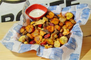 PARRILLADA ( Carne, pollo, cerdo y chorizo) 