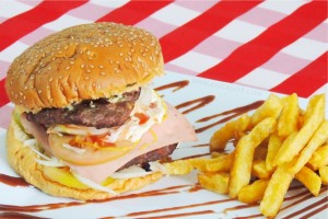 HAMBUERGUESA DOBLE CARNE