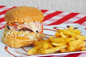 HAMBURGUESA MIXTA