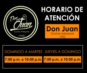 HORARIO DE ATENCI�N
