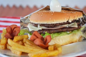 HAMBURGUESA DOBLE