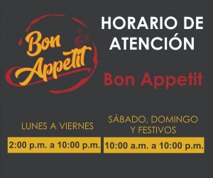 HORARIO DE ATENCI�N