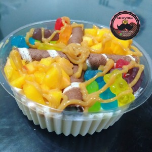 NAPOLE�N CON BARQUILLO, DOBLE DURAZNO, Y OSITOS DE GOMA 