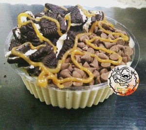 NAPOLE�N CON GALLETAS OREO Y CHIPS DE CHOCOLATE