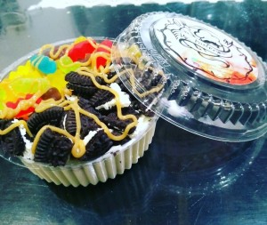 NAPOLE�N CON GALLETAS OREO Y OSITOS DE GOMA 
