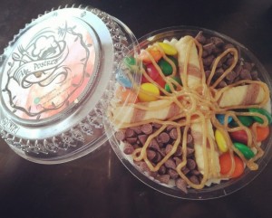 NAPOLE�N CON BARQUILLO, DOBLE CHIPS DE CHOCOLATE Y M&M'S