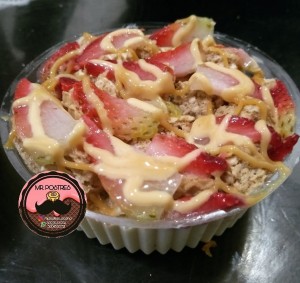 NAPOLE�N CON FRESAS Y COCOSETTE