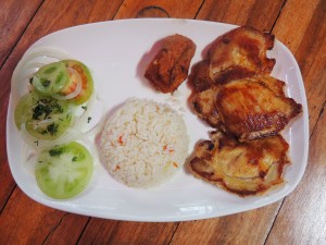 EJECUTIVO CON LOMO DE CERDO ASADO