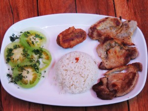 EJECUTIVO CON CHULETA DE CERDO