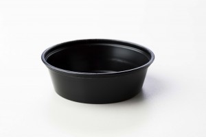 COPA SOUFFLE 3 OZ NEGRA PAQUETE X 100