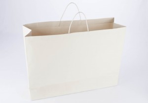 Bolsa de papel tipo Boutique # 6 CRUDO 50X38X15 CM (B3-P1-E2-A1)