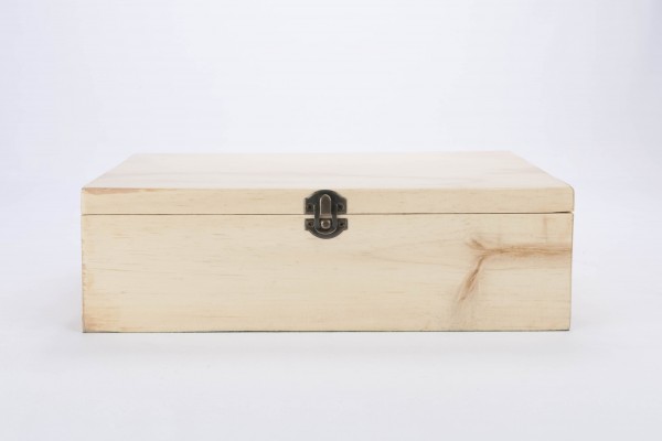 COFRE DE MADERA #6 30X23X8.5 CM - Productora de Cajas y empaques - Medellín