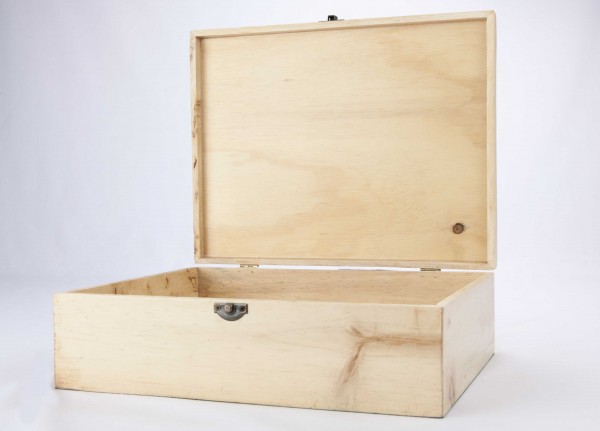 COFRE DE MADERA #6 30X23X8.5 CM - Productora de Cajas y empaques - Medellín