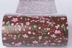 FAJAS PAJAROS EN FLOR 98X16CM CON CINTA DOBLE FAS (Paquete x 2)
