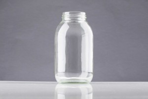 Envase de vidrio de 1000 ml - Ref 1265 - 17X7,5X5,5 CM (B2-P3-E8-A1)
